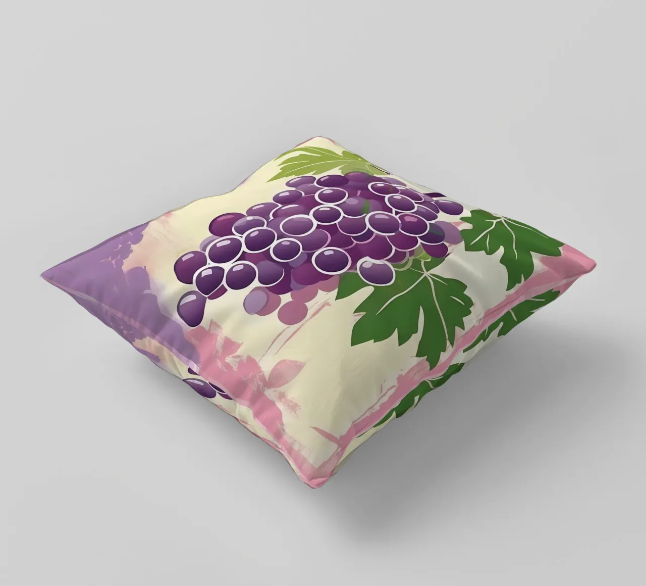 Uva_stile_A_5 cuscino da Pink- und LoveArt by LK