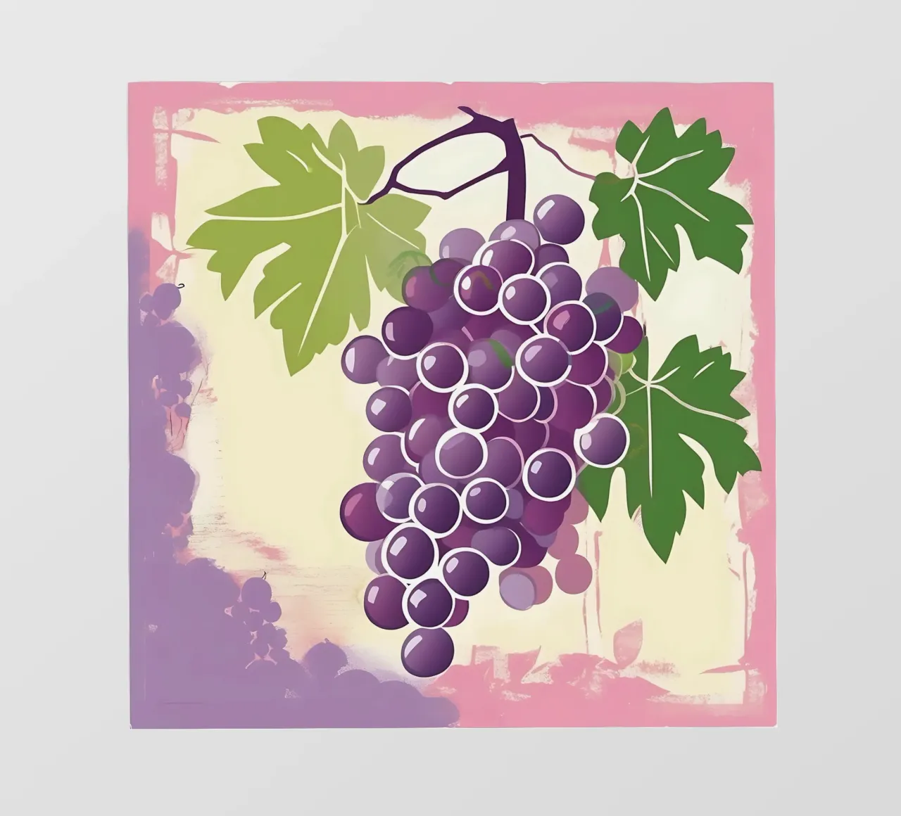 Uva_stile_A_5 telo in pvc da Pink- und LoveArt by LK