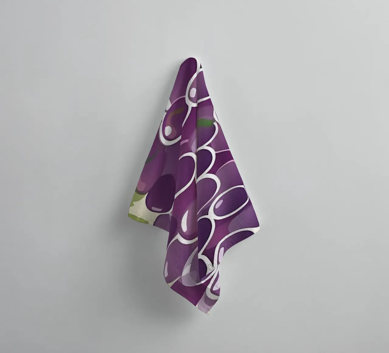 Uva_stile_A_5 asciugamano da bagno da Pink- und LoveArt by LK