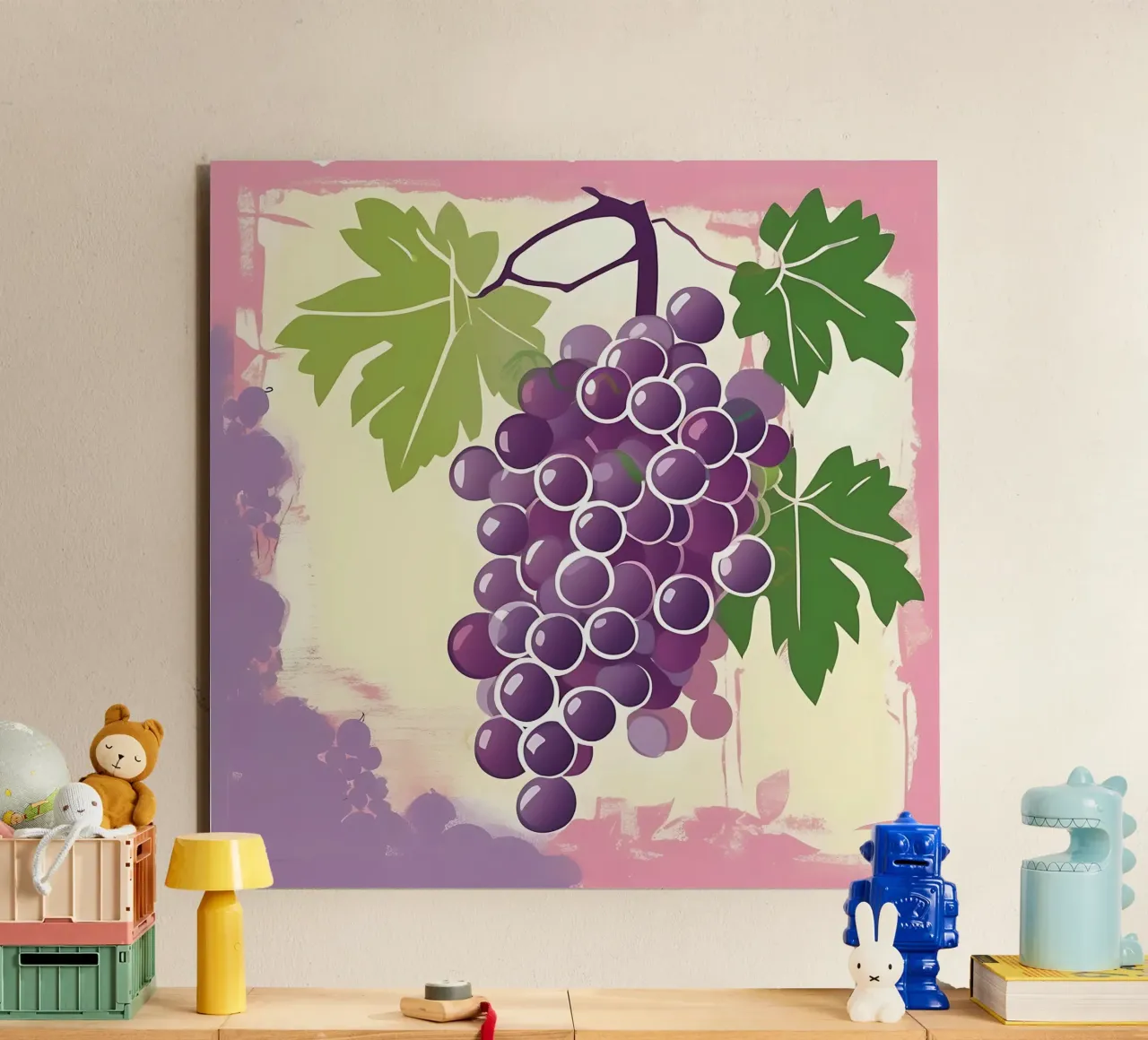 Uva_stile_A_5 alluminio dibond da Pink- und LoveArt by LK