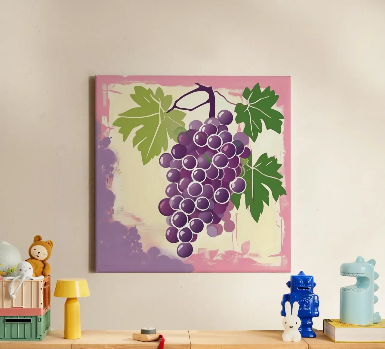 Uva_stile_A_5 tela da Pink- und LoveArt by LK