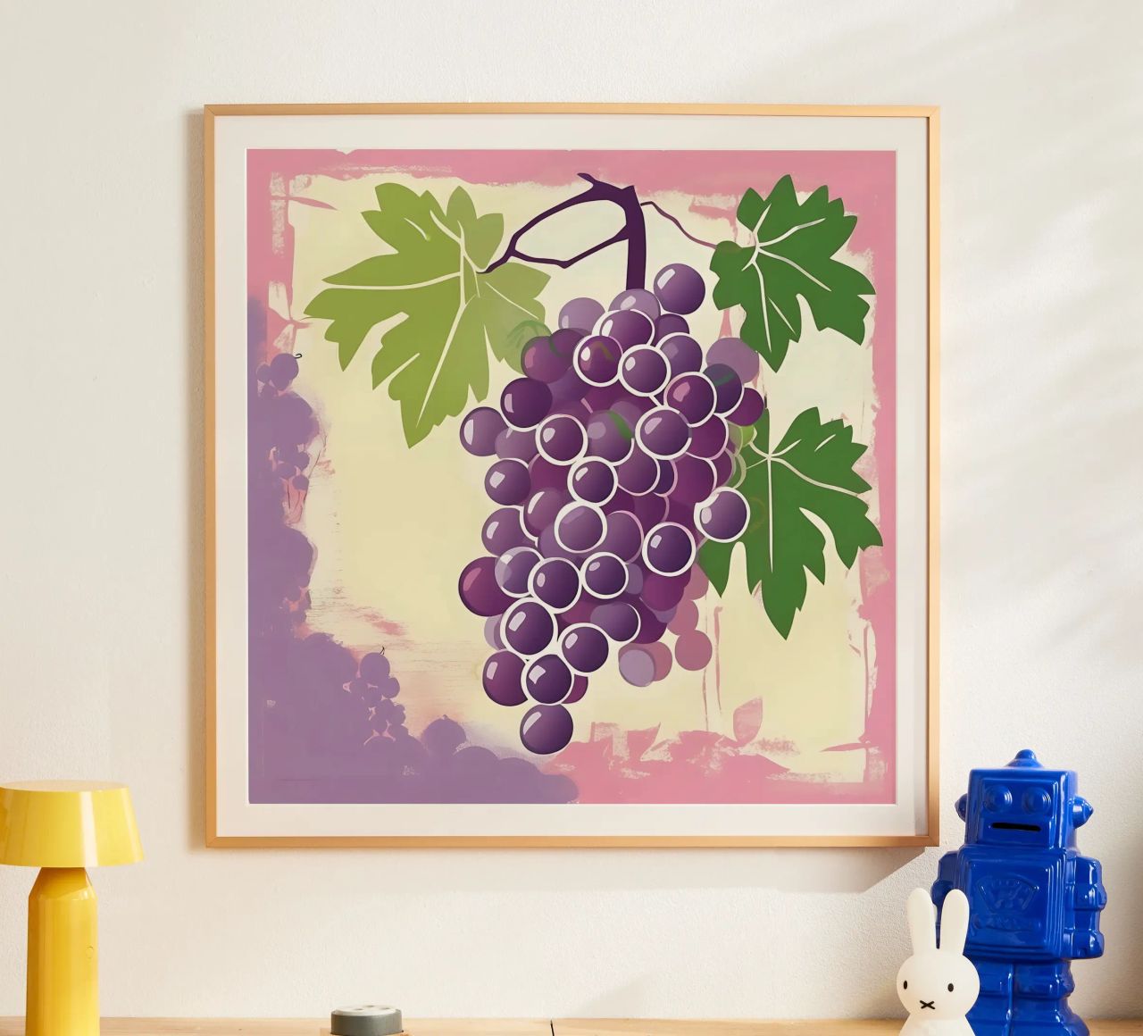 Uva_stile_A_5 poster da Pink- und LoveArt by LK
