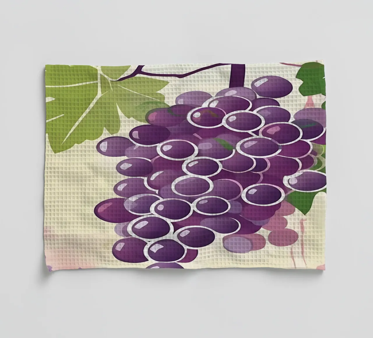 Uva_stile_A_5 canovaccio da cucina da Pink- und LoveArt by LK