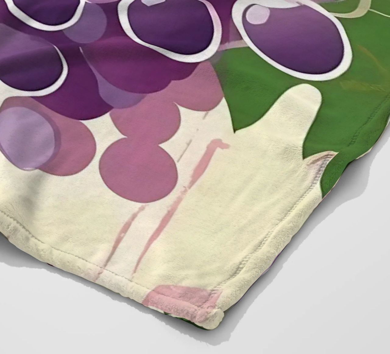 Uva_stile_A_5 coperta in pile da Pink- und LoveArt by LK