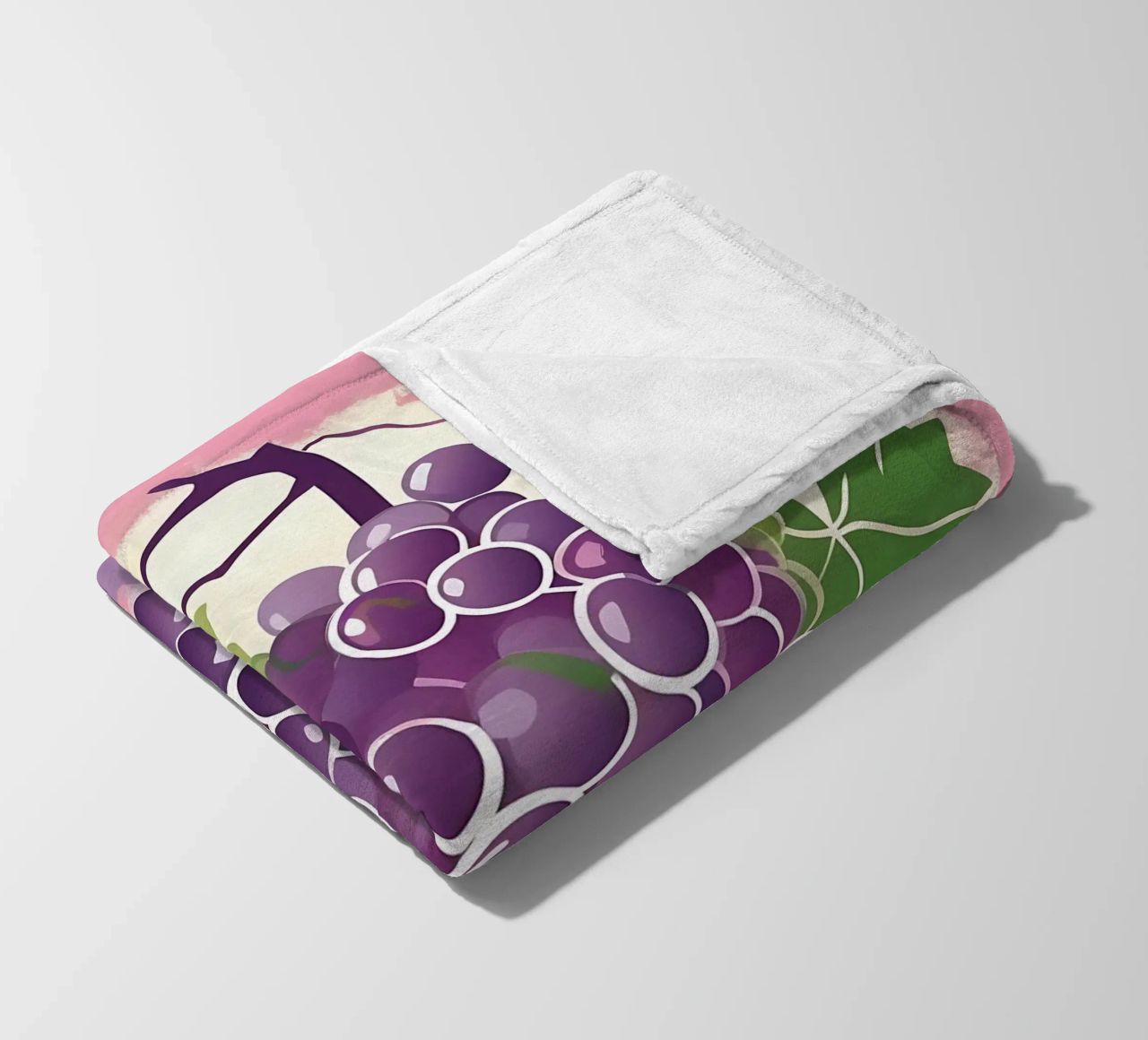 Uva_stile_A_5 coperta in pile da Pink- und LoveArt by LK