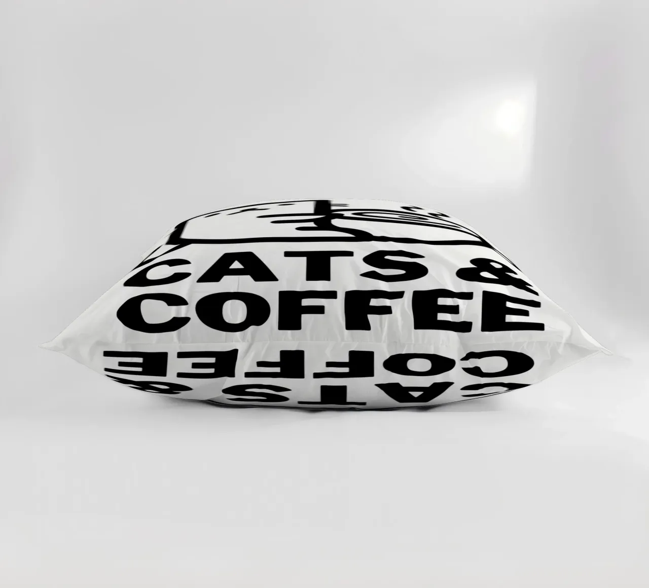 Gatti e caffè cuscino da Bartosz Powalka