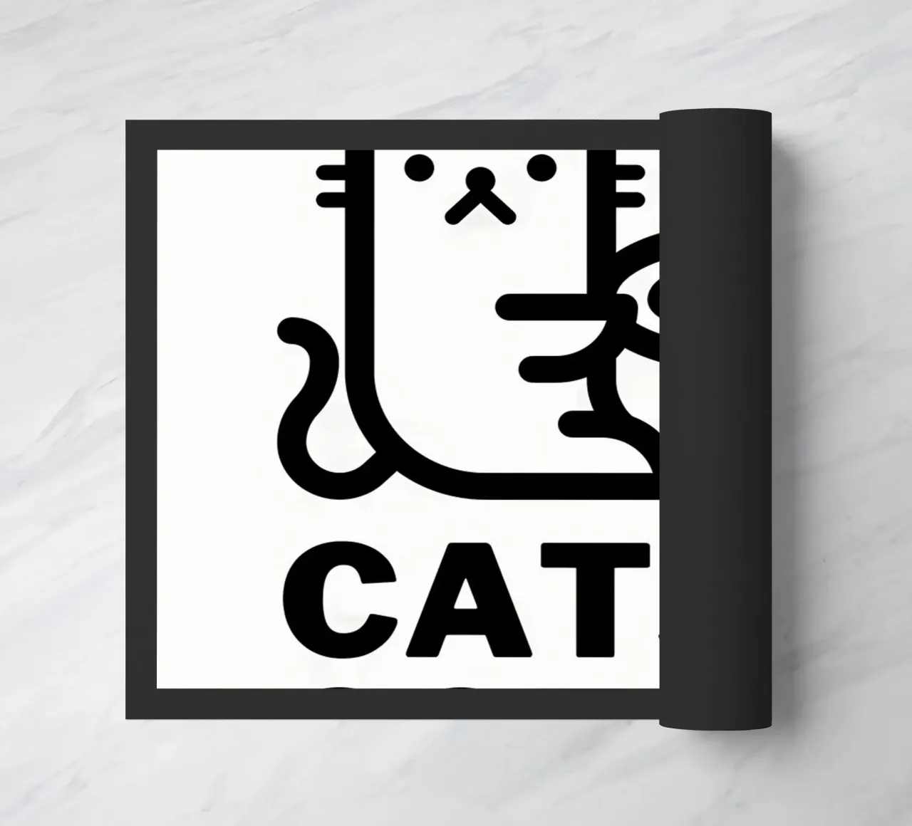 Gatti e caffè zerbino da Bartosz Powalka