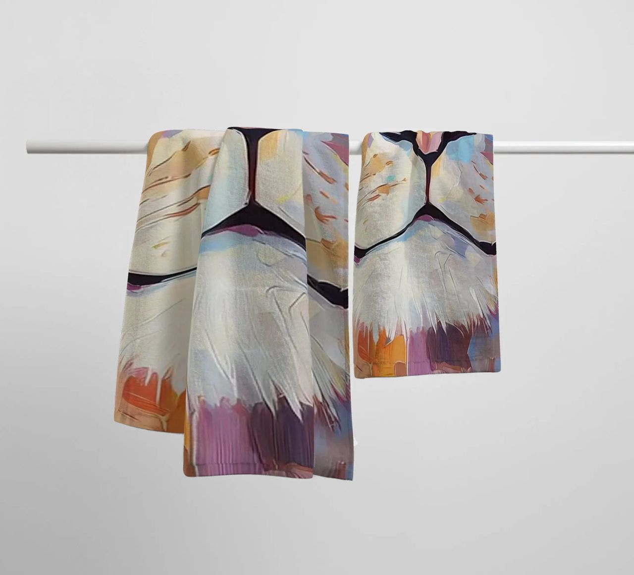 Lion avec papier hygiénique serviette de bain de Adrian Patel