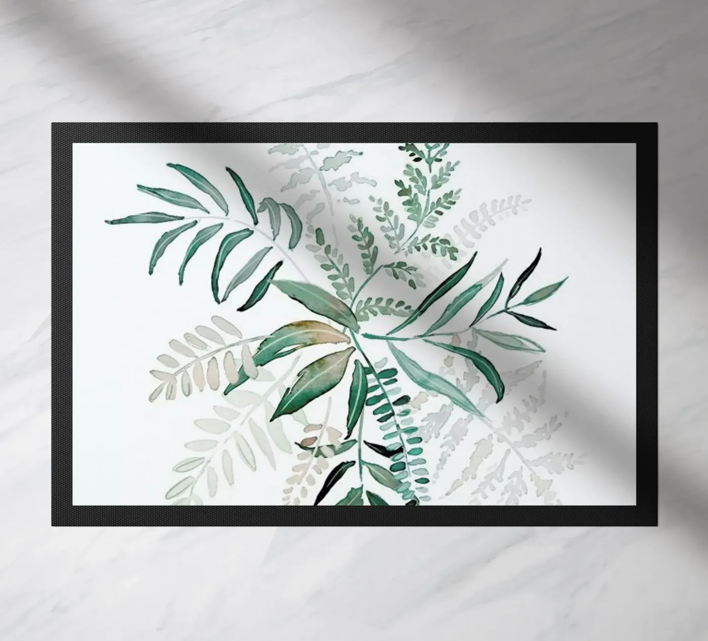Fern doormat by Farina Kuklinski