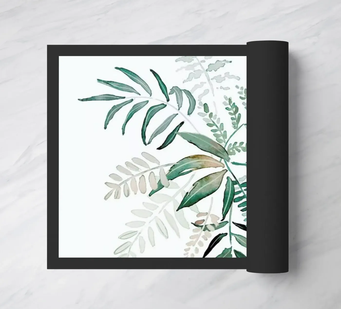 Fern doormat by Farina Kuklinski