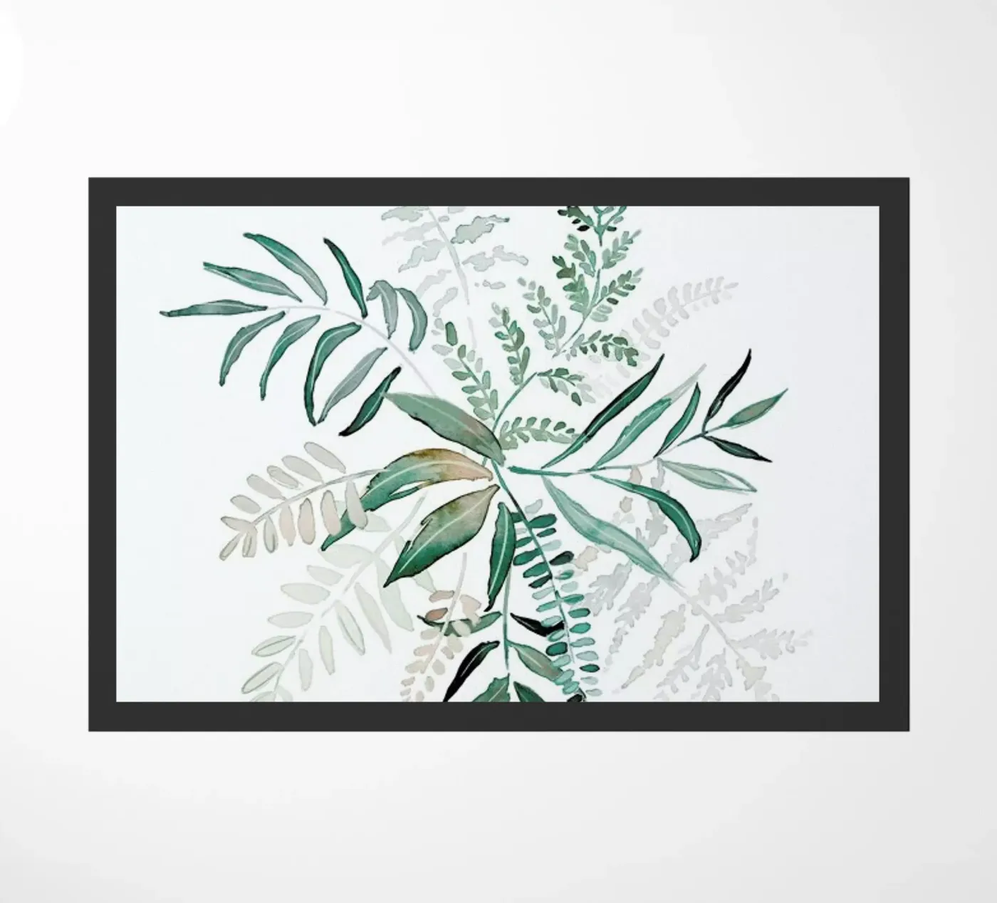 Fern doormat by Farina Kuklinski