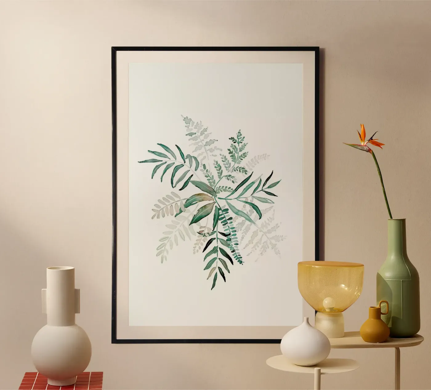 Fern poster by Farina Kuklinski