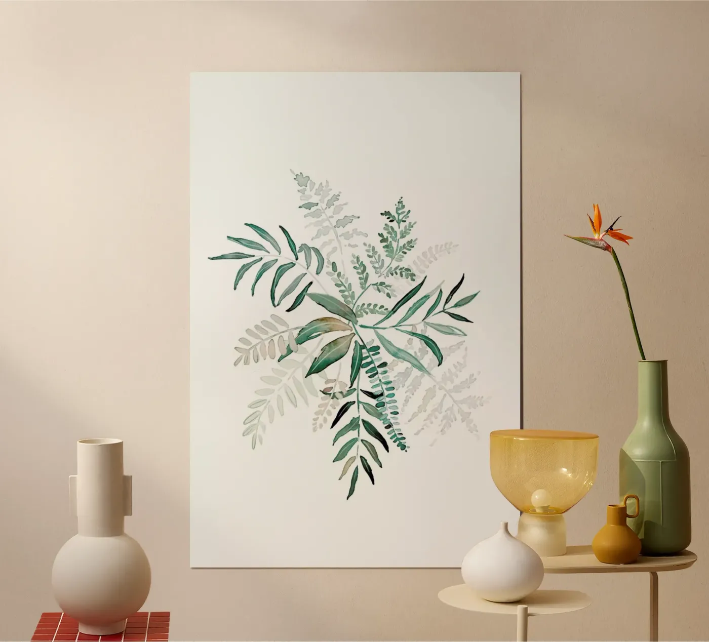 Fern poster by Farina Kuklinski