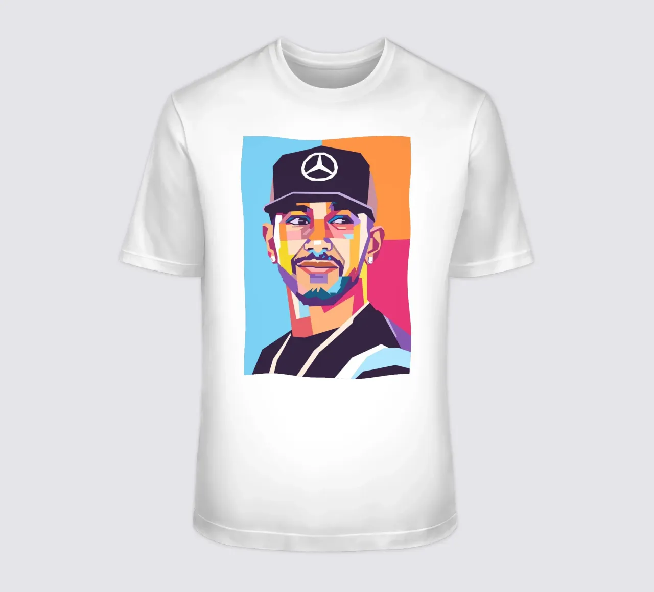 Lewis Hamilton formula uno t-shirt da Hantamrata