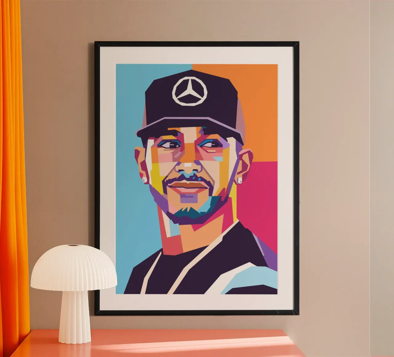 Lewis Hamilton formula uno carta hahnemühle da Hantamrata