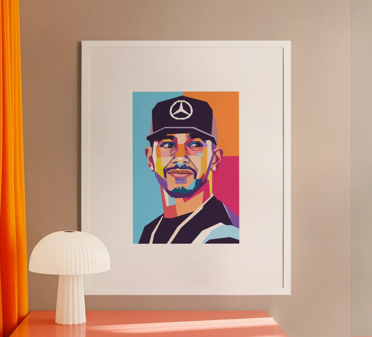 Lewis Hamilton formula uno carta hahnemühle da Hantamrata