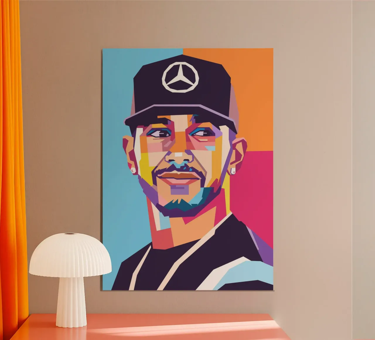 Lewis Hamilton formula uno carta hahnemühle da Hantamrata