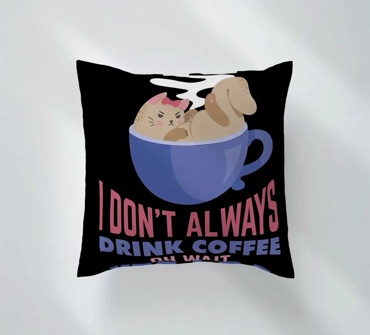 Non bevo sempre caffè cuscino da Bartosz Powalka