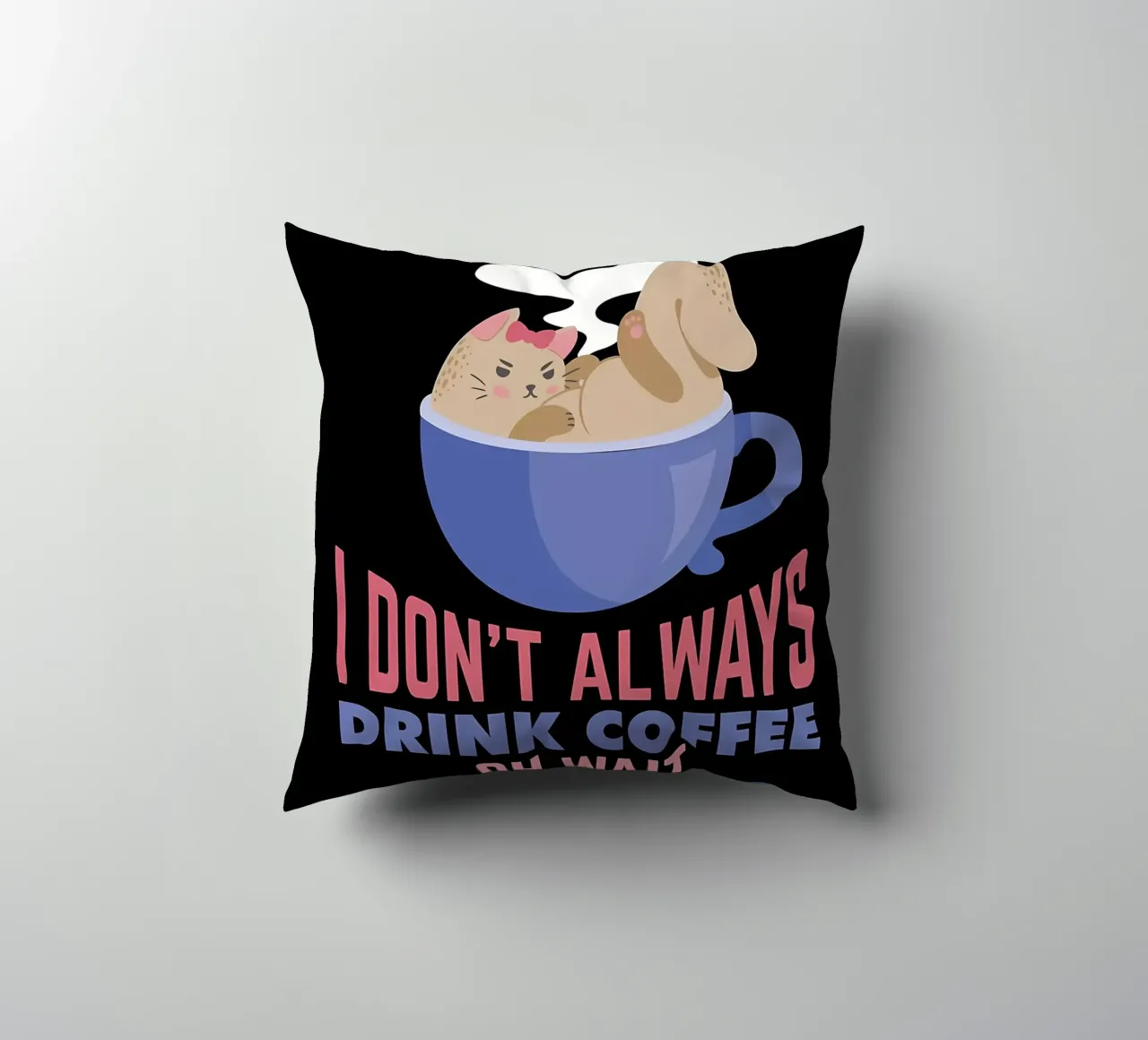 Non bevo sempre caffè cuscino da Bartosz Powalka