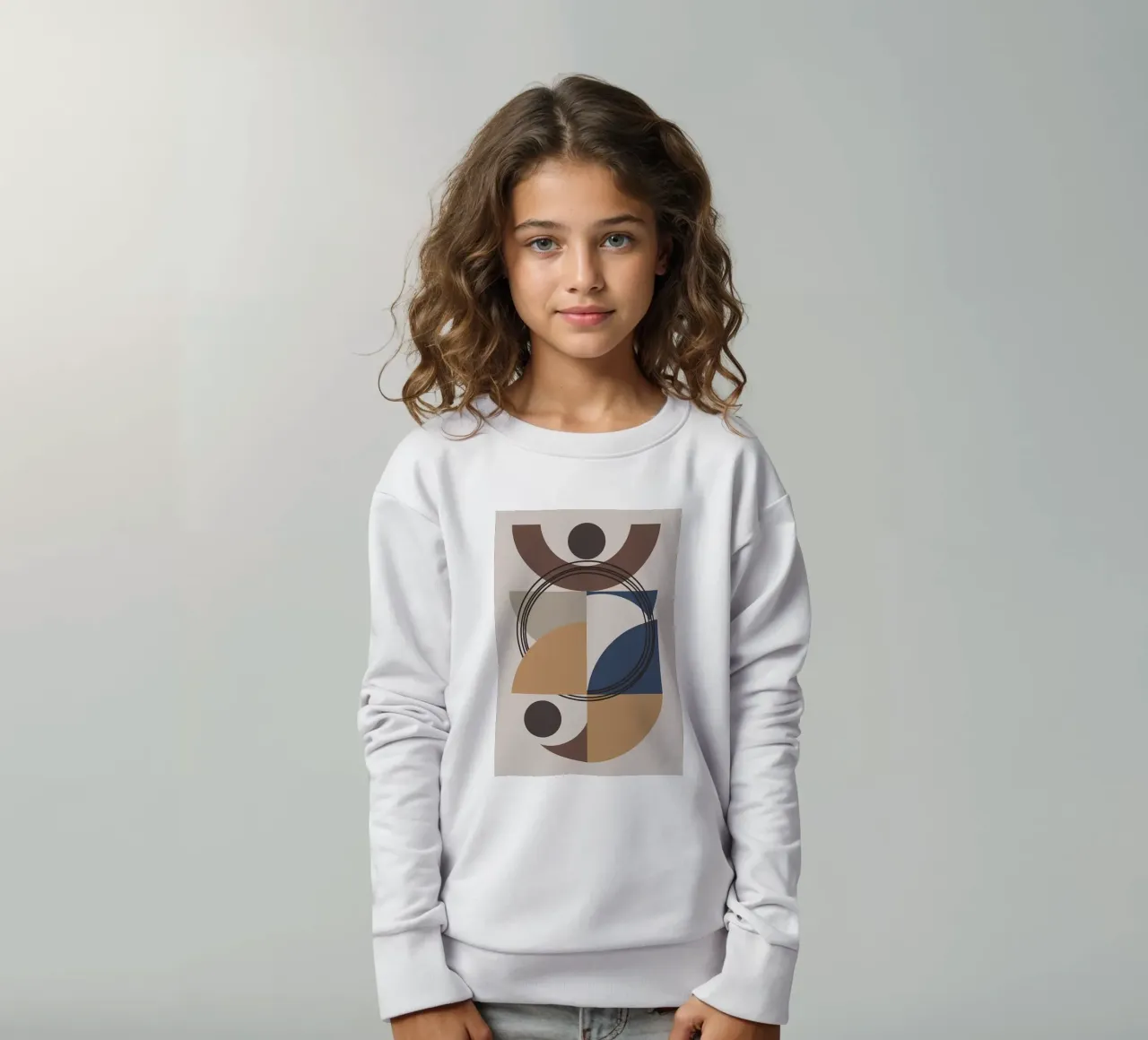 Composizione astratta 942 felpa bambino da Aiden Garcia