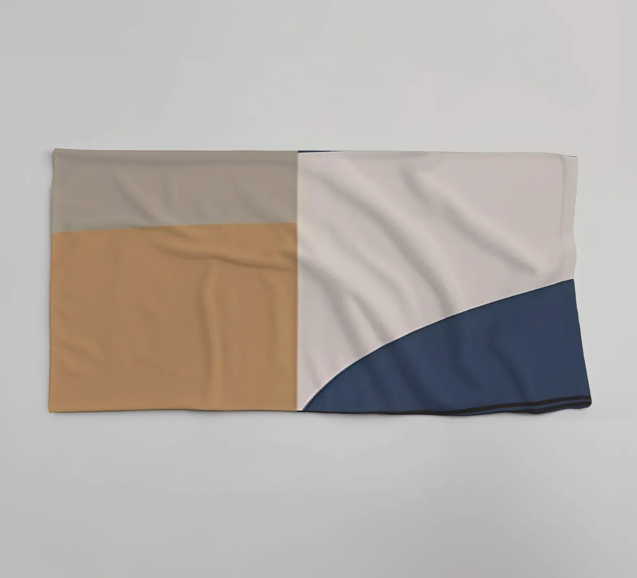 Abstract Composition 942 towel by Aiden Garcia