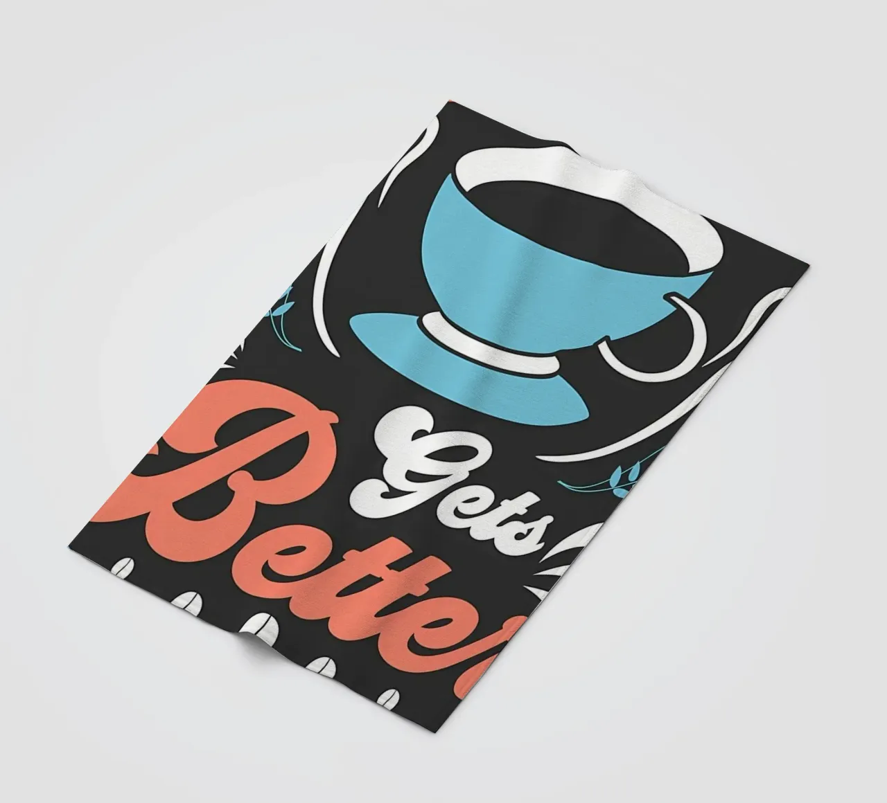 Meglio con il caffè coperta in pile da Bartosz Powalka
