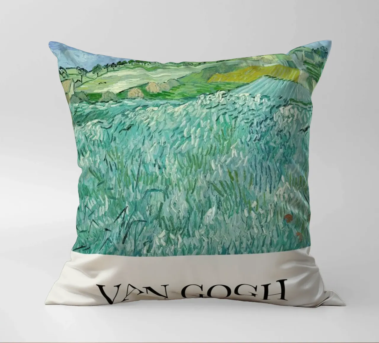 van Gogh - Plain of Auvers cuscino da ARTOTHEK