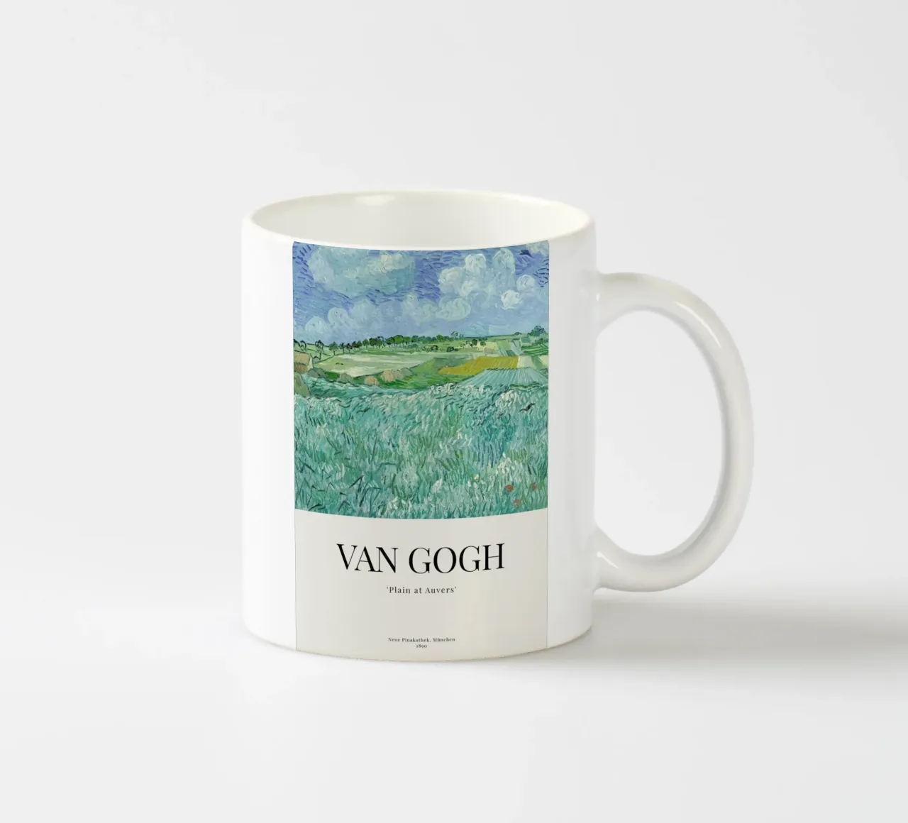 van Gogh - Plain of Auvers tazza in ceramica da ARTOTHEK