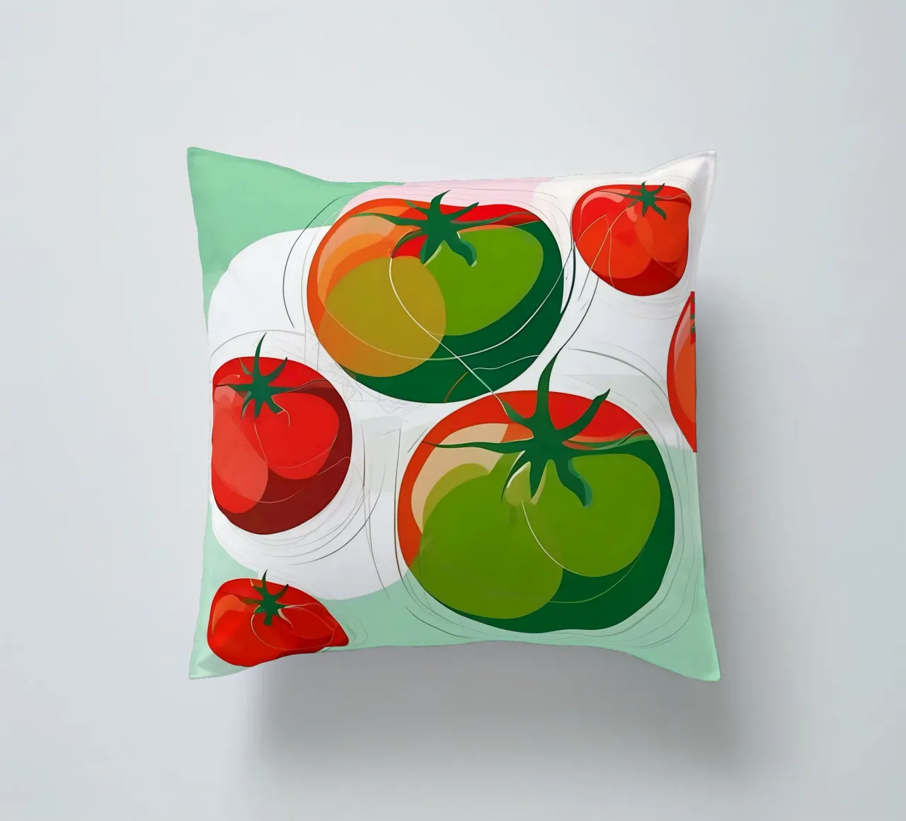 Stile_di_pomodoro_A_2 cuscino da Pink- und LoveArt by LK