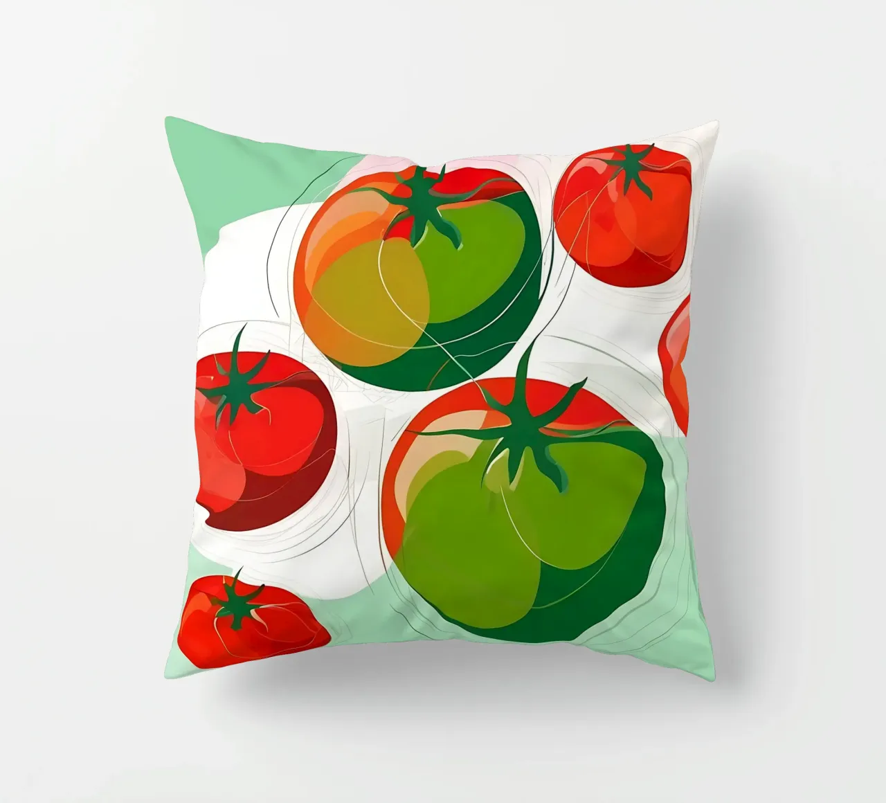 Stile_di_pomodoro_A_2 cuscino da Pink- und LoveArt by LK
