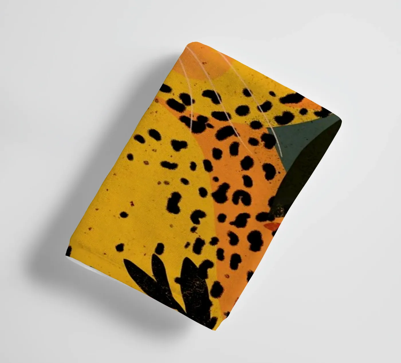 Young Leopard towel by treechild