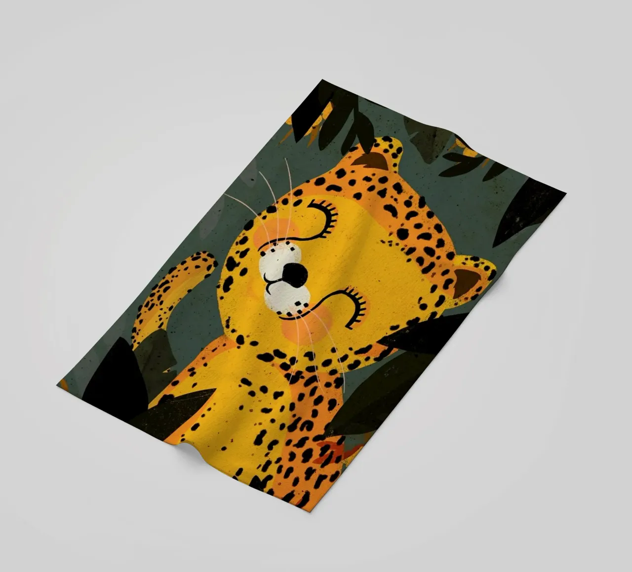 Young Leopard telo mare da treechild