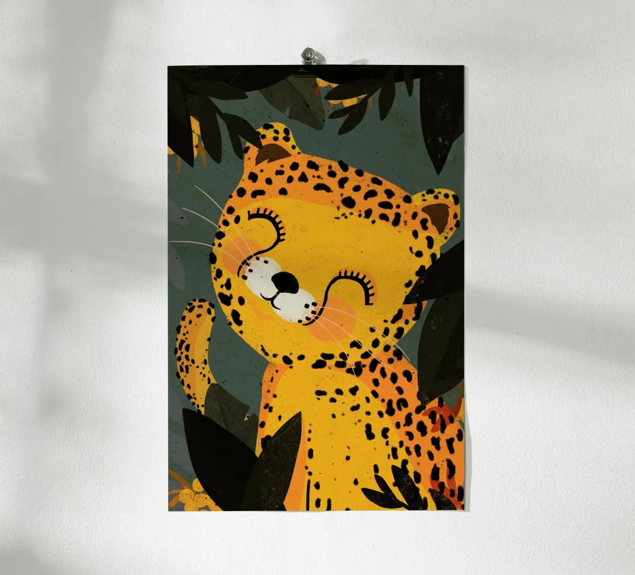 Young Leopard poster da treechild