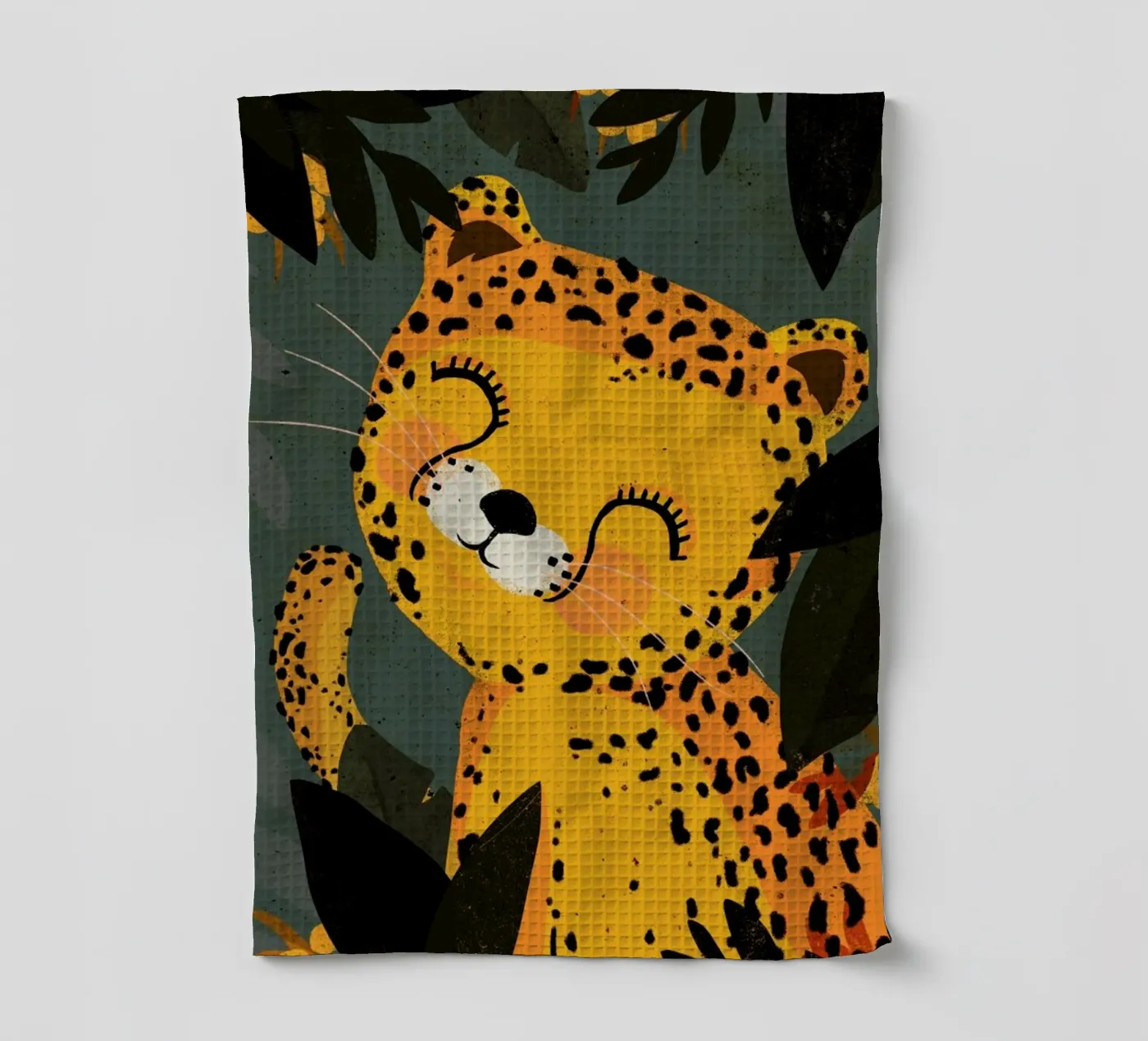Young Leopard Geschirrtuch von treechild