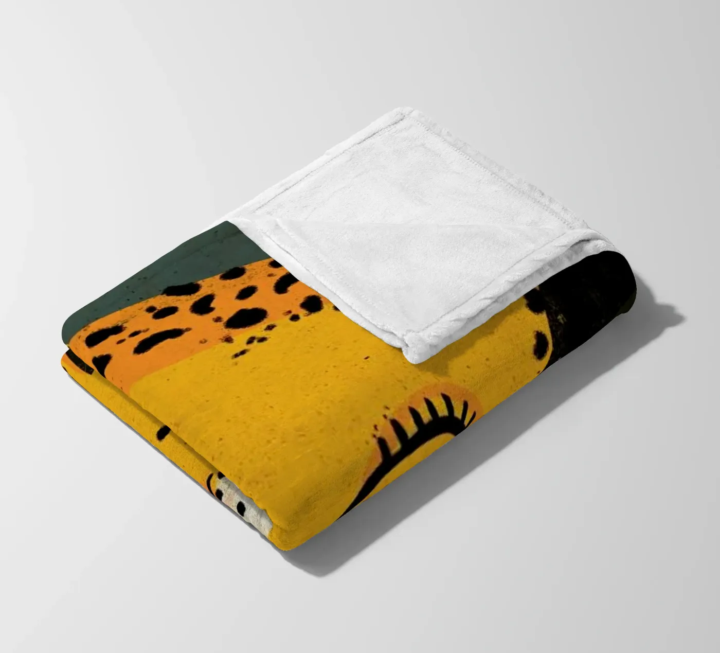 Young Leopard Fleecedecke von treechild