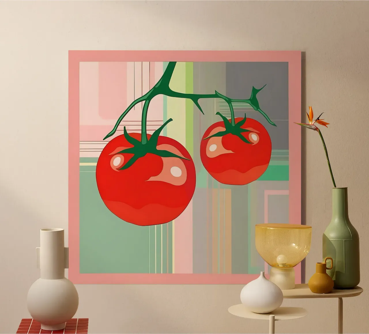 Stile_di_pomodoro_A_3 plexiglass da Pink- und LoveArt by LK