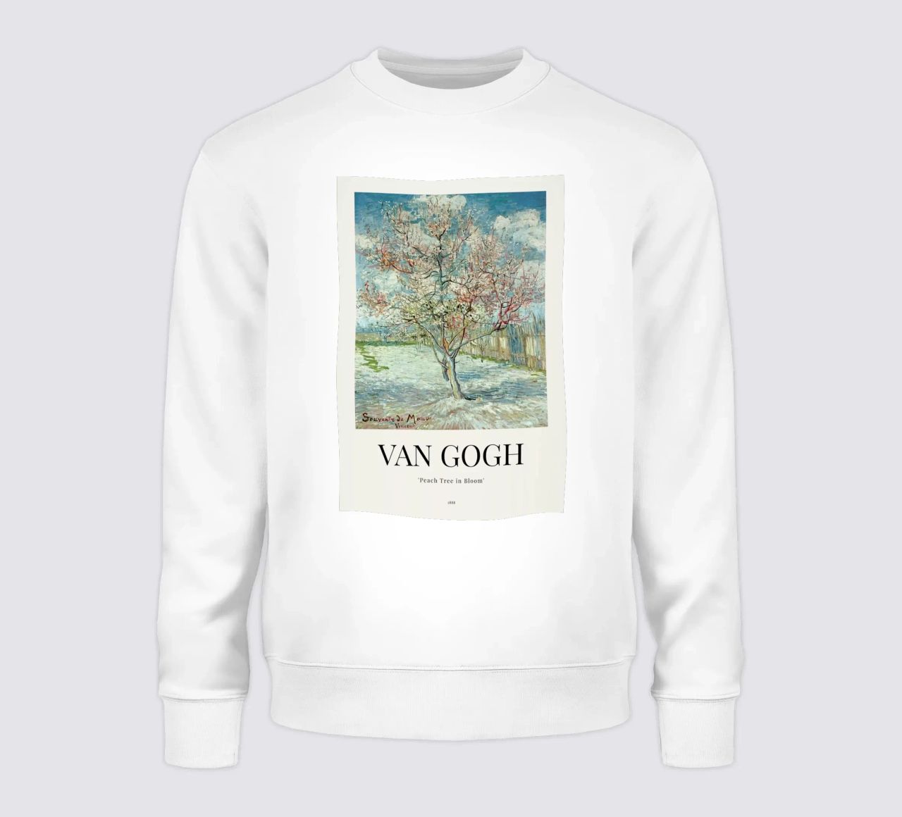 van Gogh - Peach Tree in Bloom felpa da ARTOTHEK