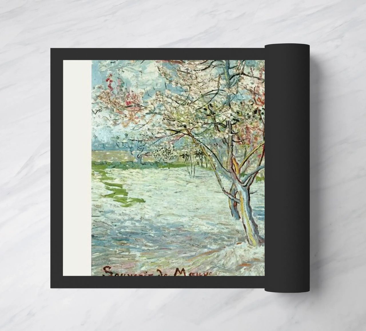van Gogh - Peach Tree in Bloom zerbino da ARTOTHEK