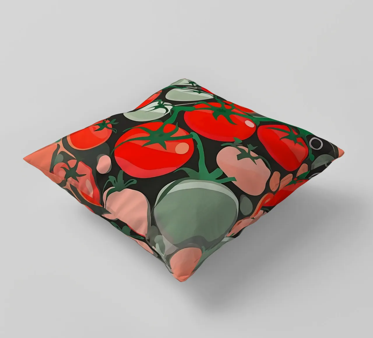 Stile_di_pomodoro_A_5 cuscino da Pink- und LoveArt by LK