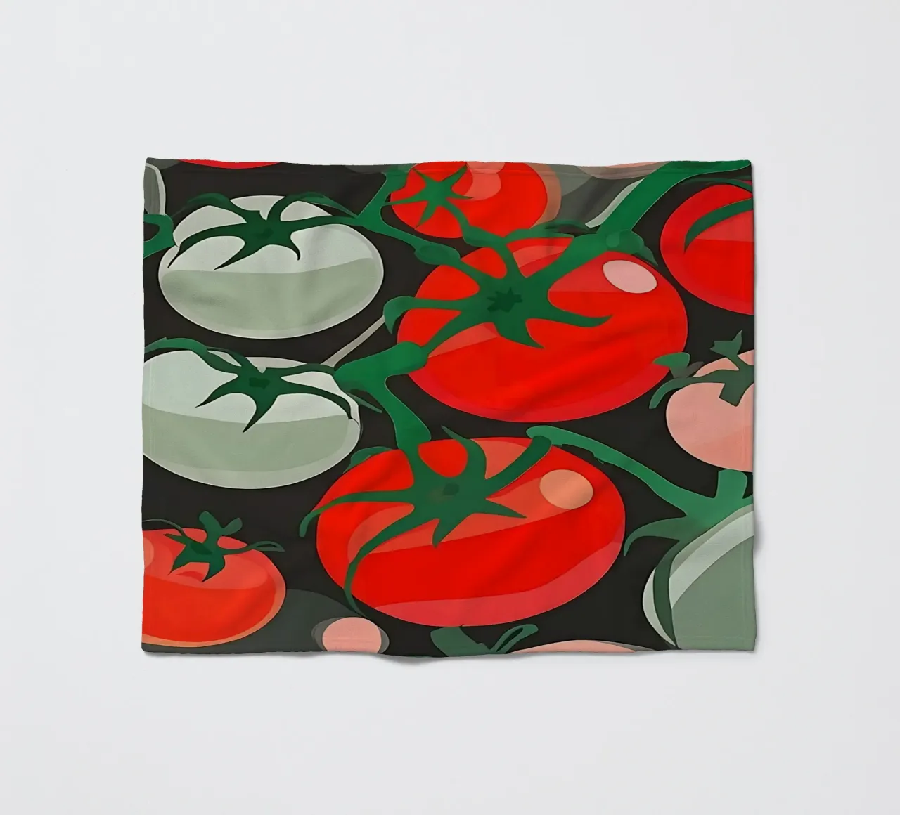 Stile_di_pomodoro_A_5 coperta in pile da Pink- und LoveArt by LK