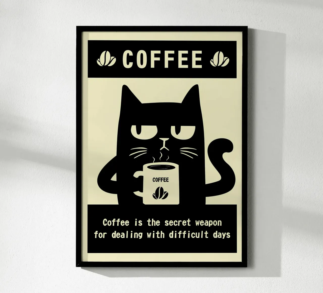 Gatto e caffè carta hahnemühle da Bartosz Powalka