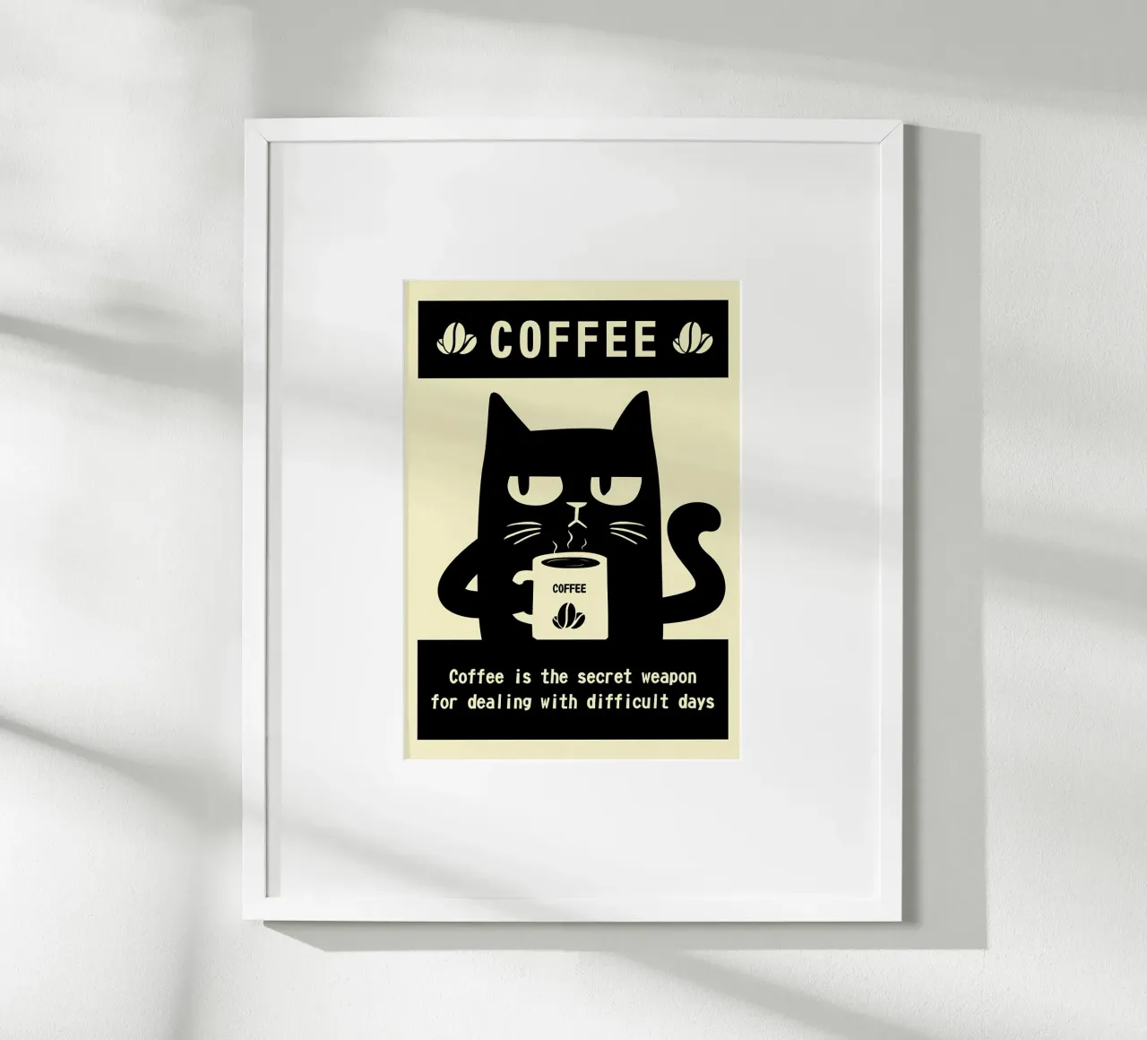 Gatto e caffè carta hahnemühle da Bartosz Powalka