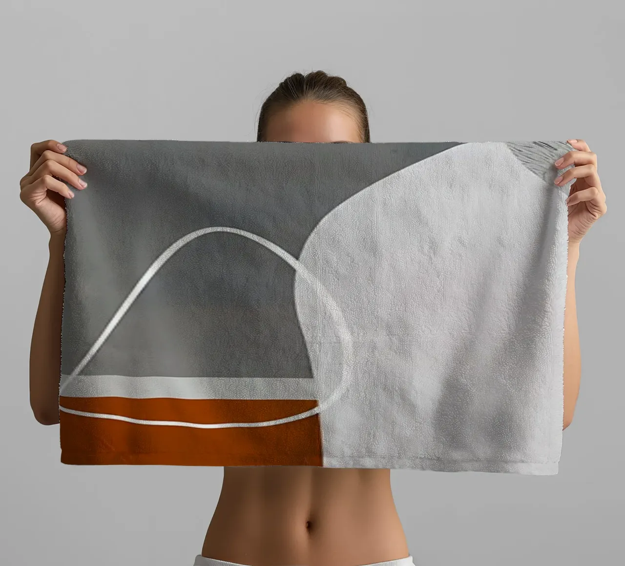 Arte minimale 127 asciugamano da bagno da Aiden Garcia