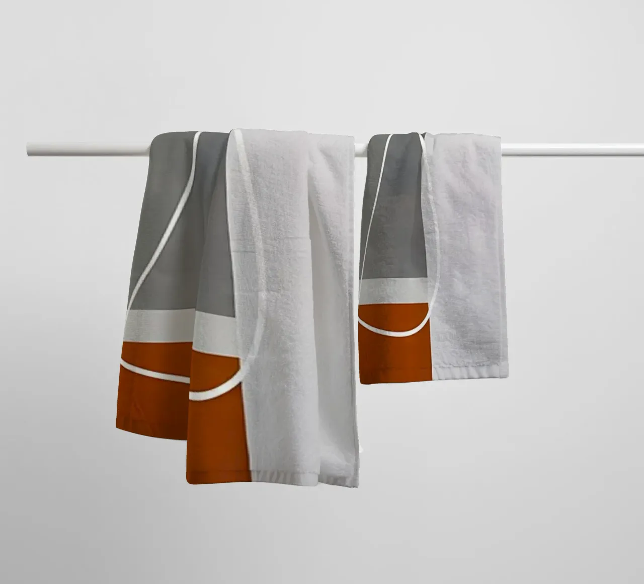 Arte minimalista 127 toalla de baño de Aiden Garcia