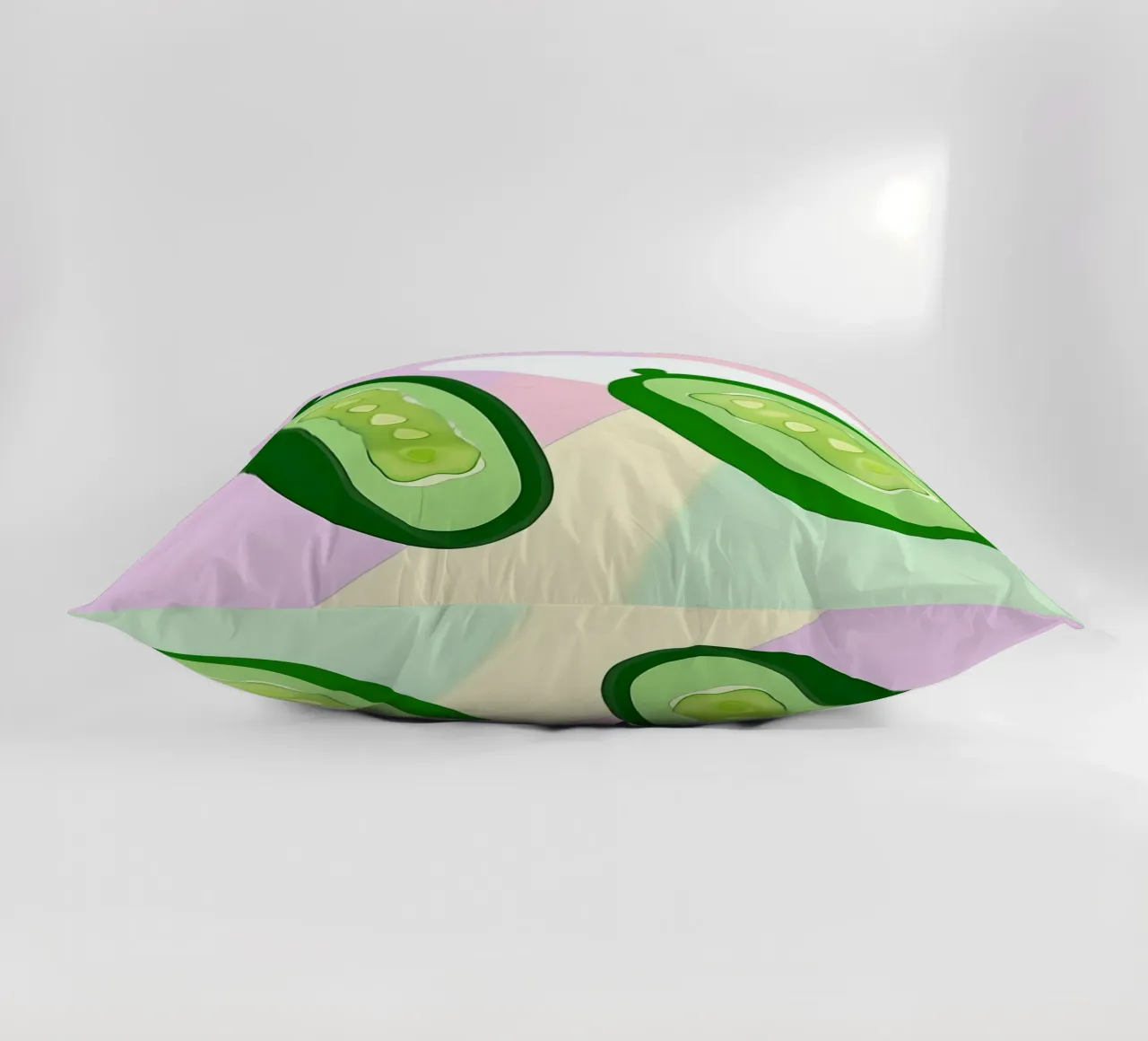 Concombre_Style_A_2 coussin de Pink- und LoveArt by LK