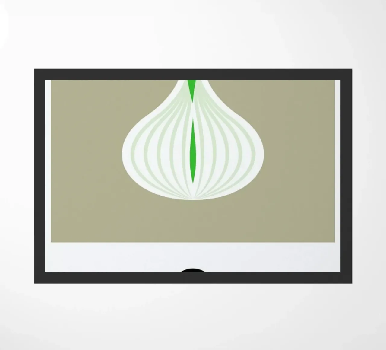 „The Food Alphabet“ - O like Onion zerbino da BLAEK Design Studio