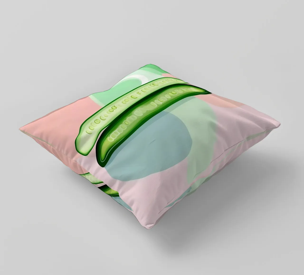 Concombre_Style_A_3 coussin de Pink- und LoveArt by LK
