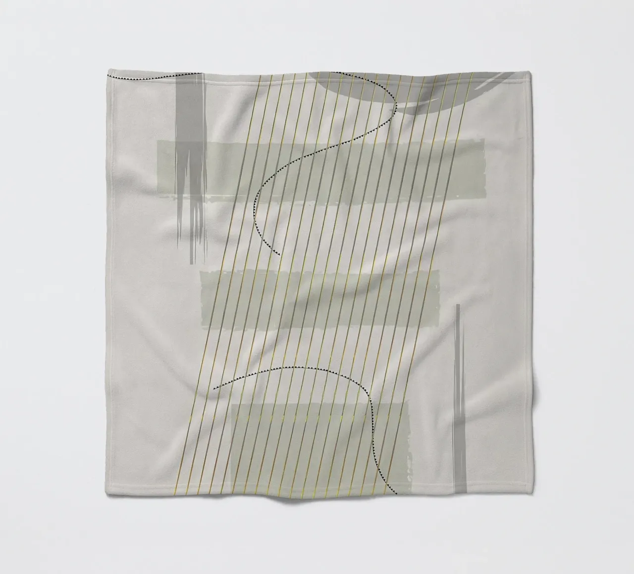 Boho Style no 3 fleece blanket by Aiden Garcia