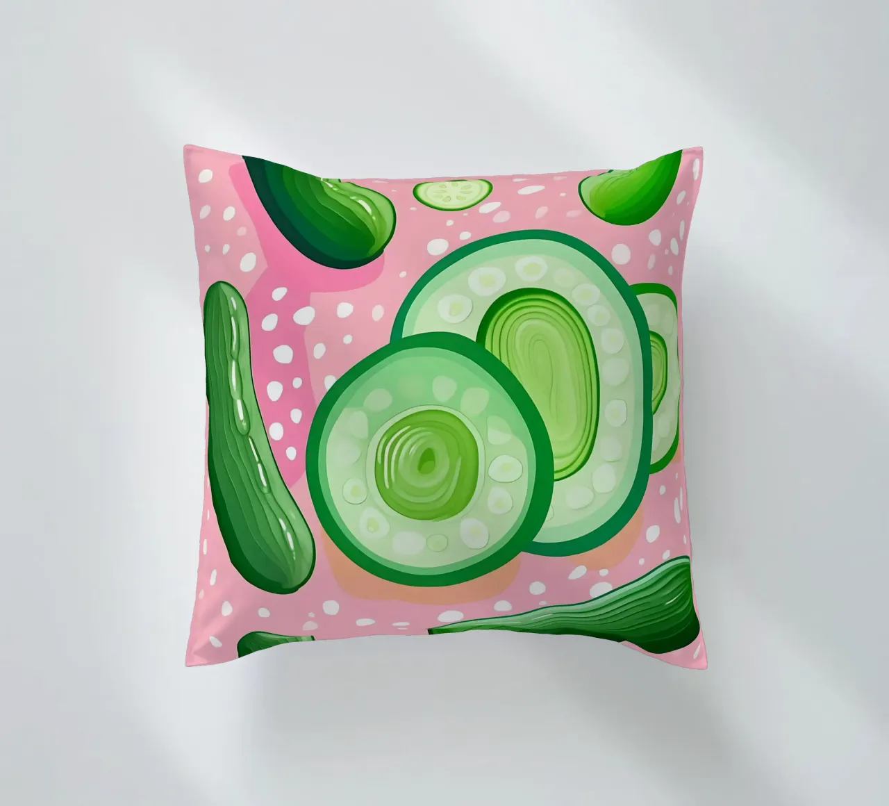 Concombre_Style_A_4 coussin de Pink- und LoveArt by LK