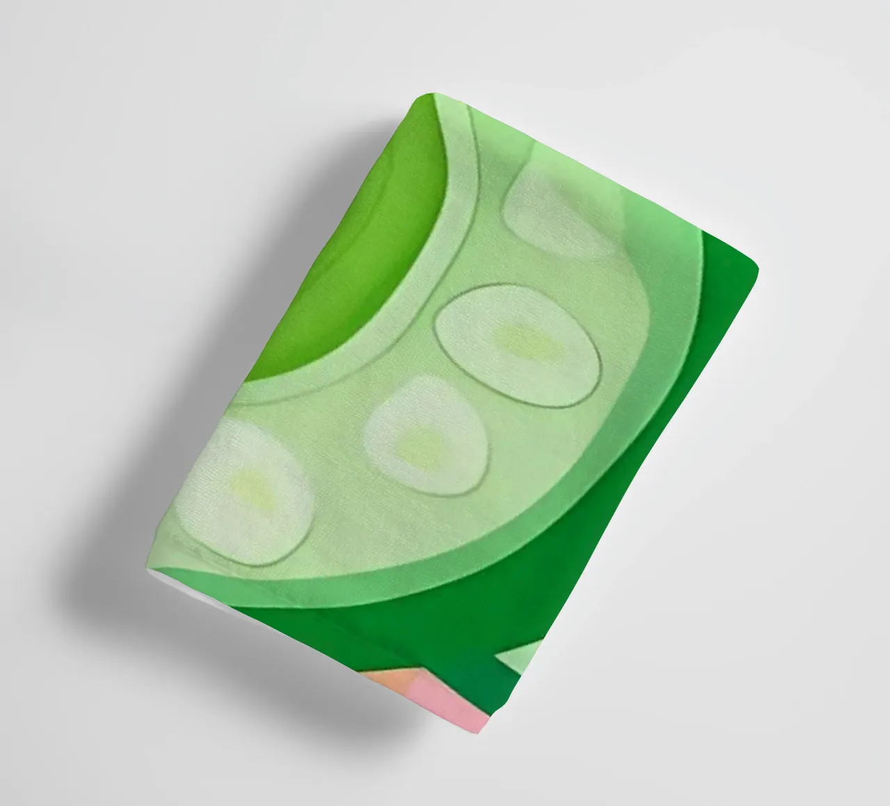 Cucumber_Style_A_4 towel by Pink- und LoveArt by LK